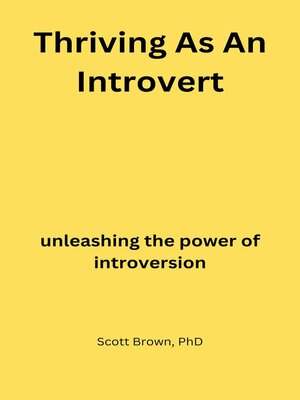 cover image of Thriving As an Introvert